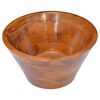 vidaXL Basin Solid Teak Wood &Phi;40x20 cm