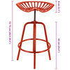 Esschert Design Bar Tractor Chair Red