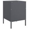 vidaXL Bedside Cabinets 2 pcs Anthracite 36x39x50.5 cm Steel