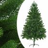 vidaXL Artificial Pre-lit Christmas Tree with Ball Set 210 cm Green