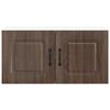 vidaXL Kitchen Cabinet with Storage Kalmar Brown Oak 80 x 31 x 40 cm