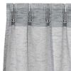 vidaXL Voile Curtain 2 pcs Dark Grey 260 x 140 cm Polyester