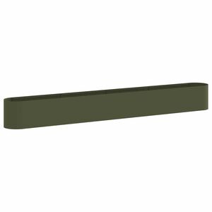 vidaXL Raised Garden Bed Olive Green 360 x 40x 40 cm
