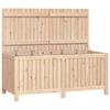 vidaXL Garden Storage Box 147x68x64 cm Solid Wood Pine