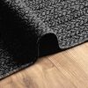 vidaXL Rug ZIZUR Anthracite 140x200 cm Jute Look Indoor and Outdoor