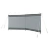 Bo-Camp Windbreak Ellen 150x140cm Grey and Anthracite 2 Parts