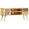 vidaXL TV Cabinet 100x30x45 cm Solid Mango Wood
