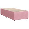vidaXL Bed Frame without Mattress Pink 80x200 cm Velvet