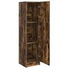 vidaXL Highboard Smoked Oak 31.5 x 32 x 122.5 cm