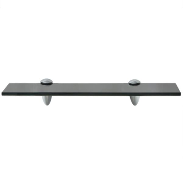vidaXL Floating Shelves 2 pcs Glass 40x10 cm 8 mm