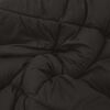 vidaXL Summer Duvet Black and Taupe 200 x 140 cm Microfiber