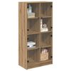 vidaXL Highboard Artisan Oak 68 x 37 x 142 cm Engineered Wood