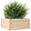 vidaXL Garden Planter 50x50x23 cm Solid Wood Pine
