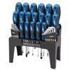 Draper Tools 44 Piece Screwdriver. Hex Key. and Bit Set Blue 81294