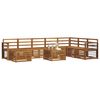 vidaXL Sofa Sets Natural Solid Acacia Wood