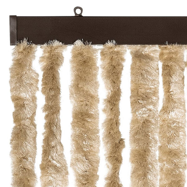 vidaXL Insect Curtain Beige 118x220 cm Chenille