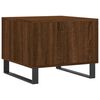 vidaXL Coffee Table Brown Oak 50x50x40 cm Engineered Wood