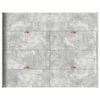 vidaXL Storage Bed Frame Concrete Grey 140 x 200 cm Engineered Wood