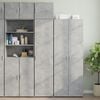 vidaXL Wall Cabinet Concrete Grey 45x42.5x40 cm Engineered Wood