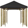 vidaXL Gazebo 3x3 m Anthracite