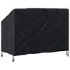vidaXL Garden Bench Cover Black 134 x 70 x 65 / 94 cm 420D fabric