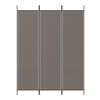 vidaXL 3-Panel Room Divider Anthracite 150x220 cm Fabric