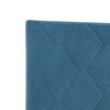 vidaXL Headboard Height Adjustable Dark blue 180 cm Velvet