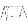 vidaXL Outdoor Swing Set with Swings and Disc Swing