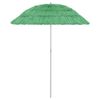 vidaXL Hawaii Beach Parasol Green 180 cm