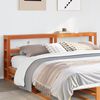 vidaXL Headboard with Shelves Wax Brown 180 cm Solid Wood Pine