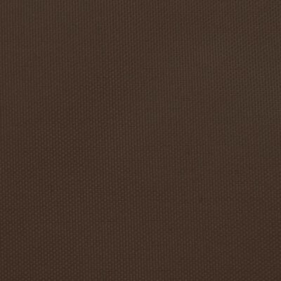 vidaXL Sunshade Sail Oxford Fabric Trapezium 4/5x4 m Brown