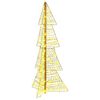 vidaXL Christmas Tree with 100 LEDs Warm White 120 cm PET