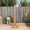 vidaXL Garden Shower Solid Teak 70x75x204 cm
