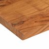 vidaXL Table Top 90x80x2.5 cm Rectangular Solid Wood Acacia