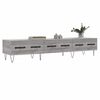 vidaXL TV Cabinet Grey Sonoma 150x36x30 cm Engineered Wood