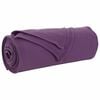 vidaXL Throw Blanket Purple 240 x 220 cm 0.74 kg Fleece