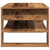 vidaXL Coffee Table Old Wood 102 x 55 x 45 cm Engineered Wood