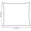 vidaXL Duvet Set with Pillow 2 pcs White Microfibre