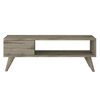 Homemania TV Stand Maya 90x30x33 cm Walnut