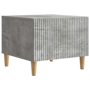 vidaXL Coffee Table Concrete Grey 49 x 50 x 40 cm Engineered Wood