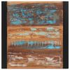 vidaXL Dining Table 60x60x75 cm Solid Reclaimed Wood