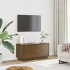 vidaXL TV Cabinet Honey Brown 80x34x40 cm Solid Wood Pine