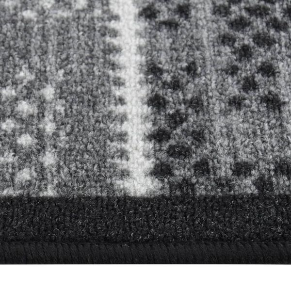 vidaXL Carpet Runner Black 80x150 cm