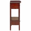 vidaXL Console Table Brown 50 x 29.5 x 76 cm Solid Mahogany Wood