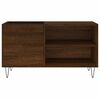vidaXL Record Cabinet Brown Oak 85x38x48 cm Engineered Wood