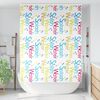 vidaXL Shower Roller Blind with Cassette 150x240 cm Fabric Width 146 cm