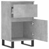 vidaXL Sideboards 2 pcs Concrete Grey 40x35x70 cm Engineered Wood