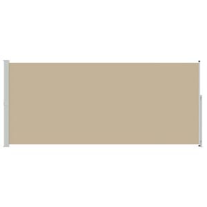 vidaXL Retractable Side Awning 180 x 500 cm 100% polyester iron steel