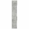 vidaXL Slim Storage Cabinet Concrete Grey 30x42.5x225 cm Engineered Wood