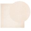 vidaXL Rug HUARTE Short Pile Soft and Washable Beige 160x160 cm